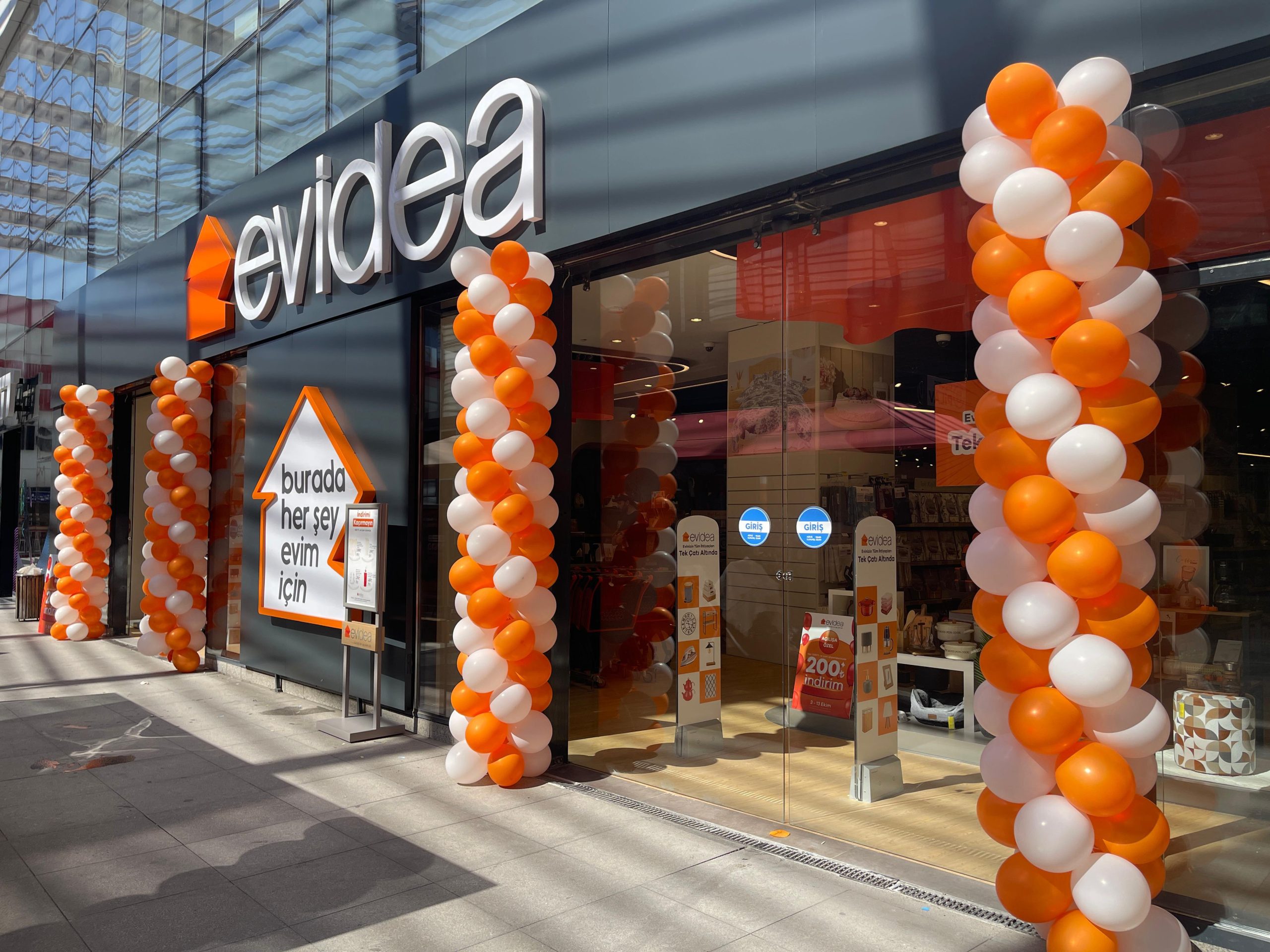 Evidea'nın, Ankara'daki 6. Mağazası Podium AVM'de Açıldı! - Mall Repor